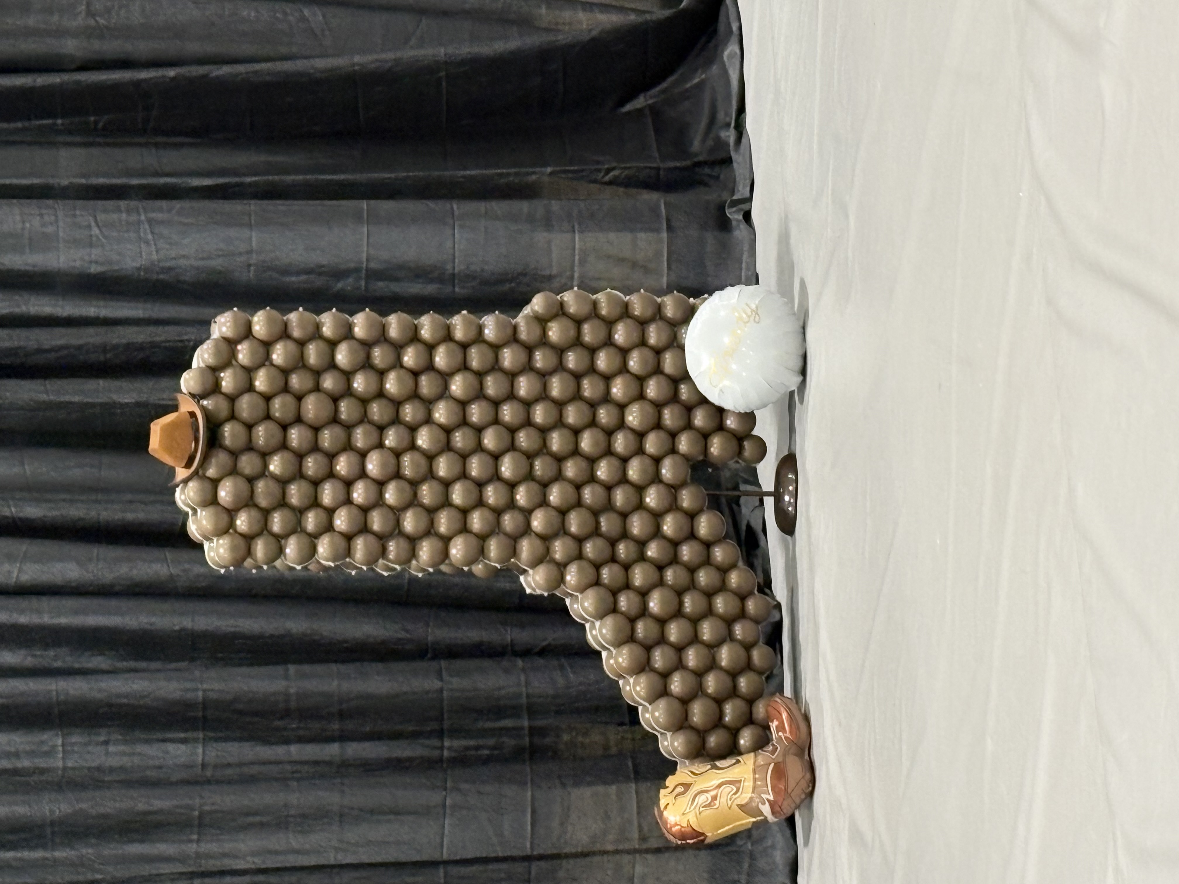 Cowboy boot balloon sculpture